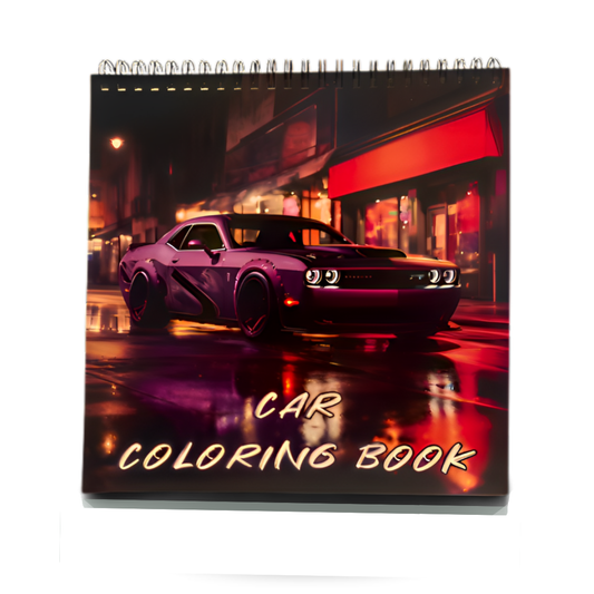 Libro de Autos para Colorear